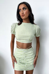 Gabby Crop - Green