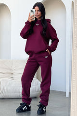 Kaztek Sweatpants - Maroon