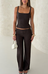 Moon Shine Pants Chocolate