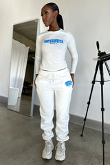 Series 5 Long Sleeve Tee - White