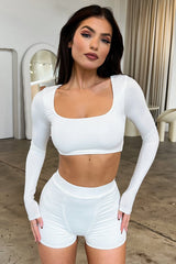 Vacay Shorts - White