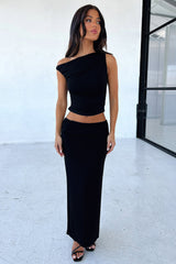 Vamika Maxi Skirt - Black