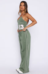 Can't Help The Feeling Track Pants Khaki