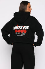 Club 14 Cassie Boxy Hoodie Black