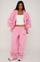 Core Classic Barrel Leg Sweatpants Pink