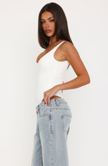 Quiet Confidence Bodysuit White