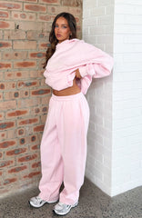 Know What You Want Barrel Leg Sweatpants Posy