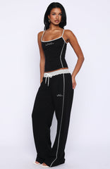 Pure Attraction Track Pants Black